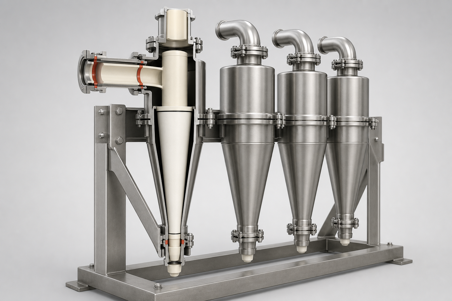 Illustration of the general centrifugal cleaner equipment category