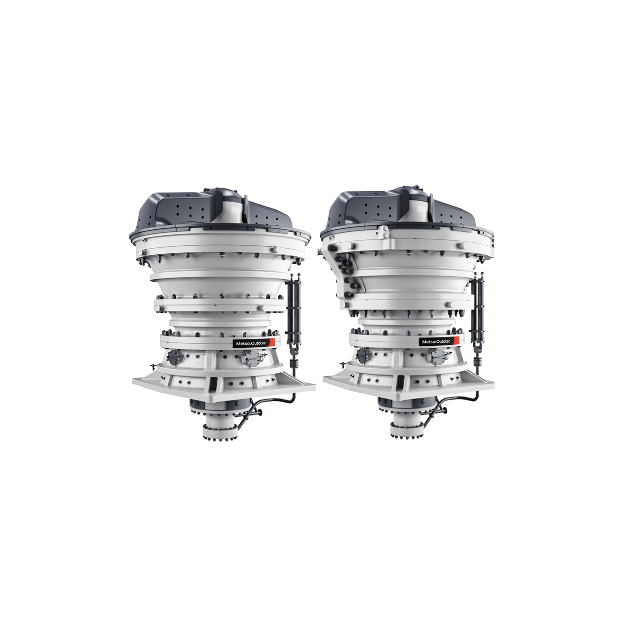 Metso Высший MKIII гирационная дробилка Целый аппарат