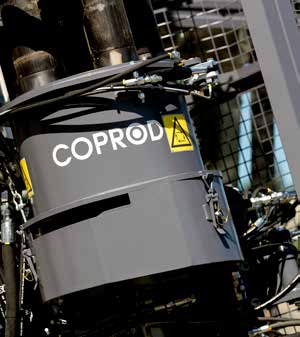 Epiroc SmartROC CL 官方手册中的 COPROD 钻具组件照片