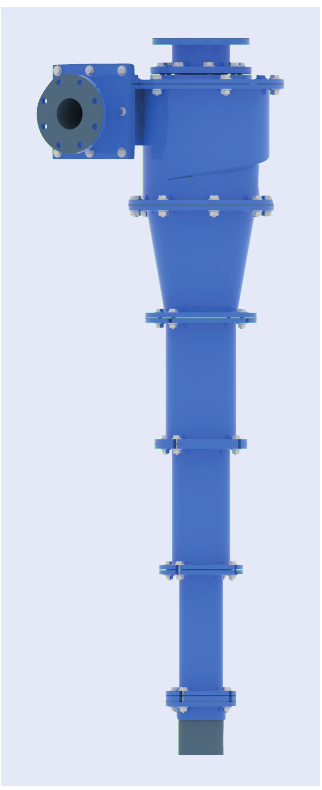 Cone septum Housing Altogether in FLS KREBS gMAX Hydrocyclone the s Construction and installation position References