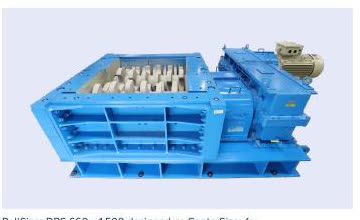 The lining of the shell, terminals and Material scraping Pieces in FLS RollSizer the s Construction and installation position