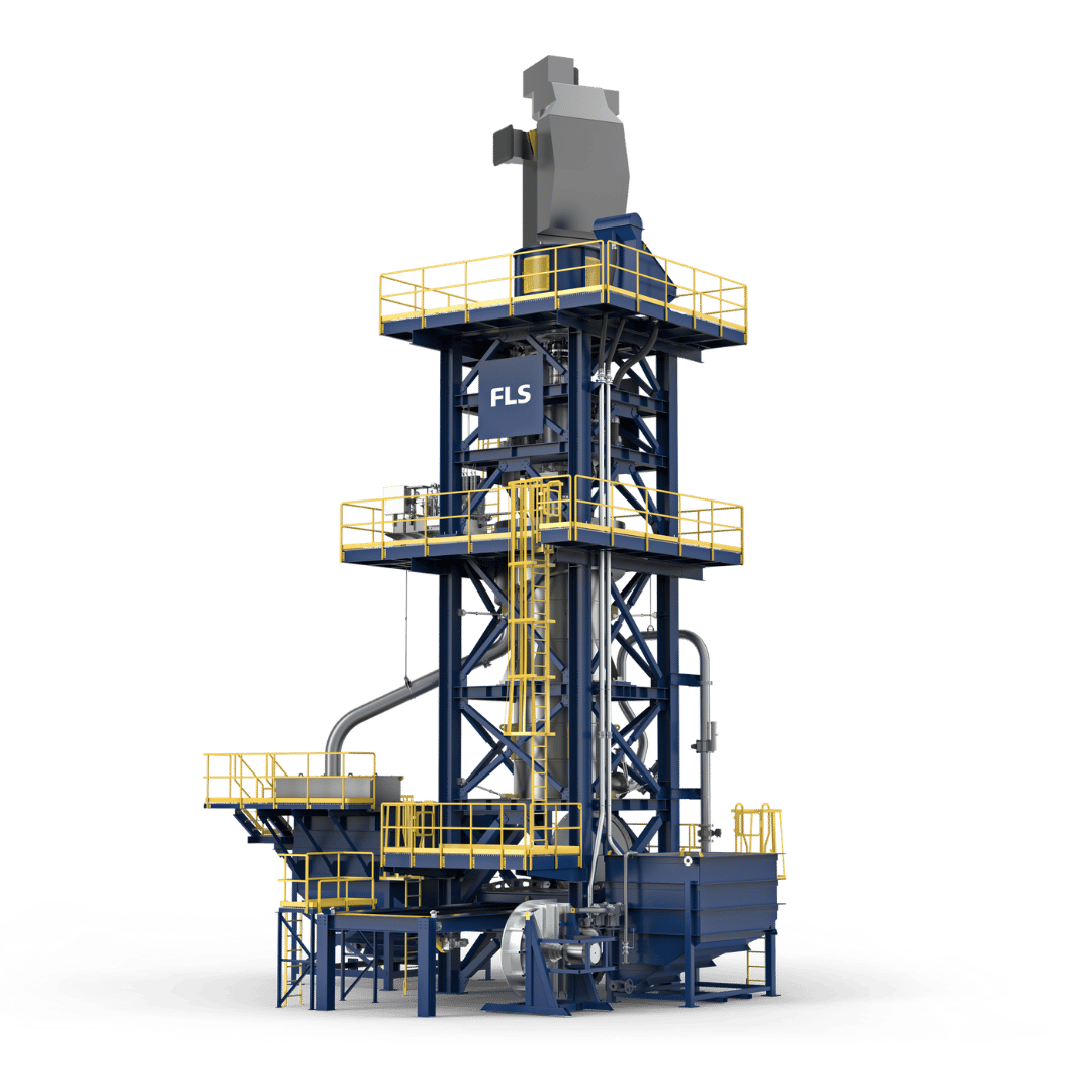 FLS VXPmill Original factory side view of the whole machine renderings