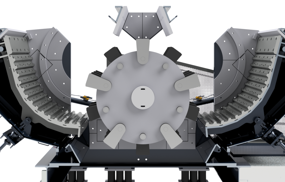 HAZEMAG HUV UniROtor Vario Hammers Mobile Office