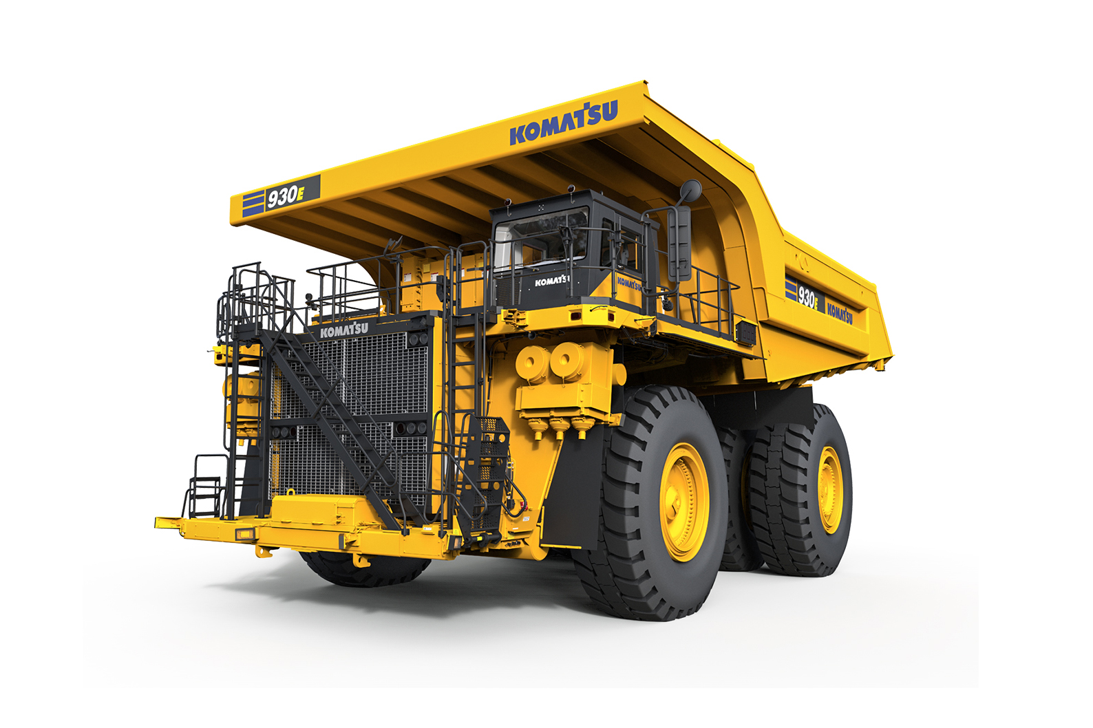 Official Komatsu 930E electric-drive mining haul truck product image