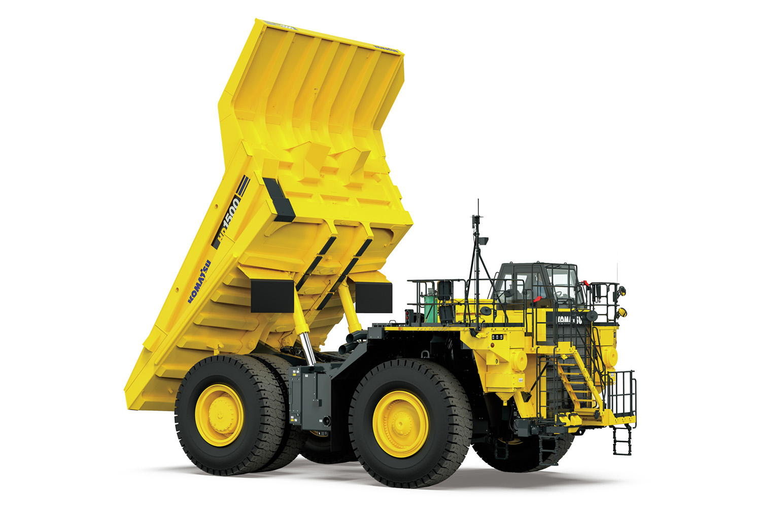 Komatsu HD1500 Original factory map of the pre-lifting board area