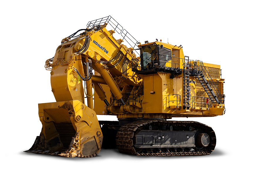 Official Komatsu PC9000 hydraulic mining excavator product image