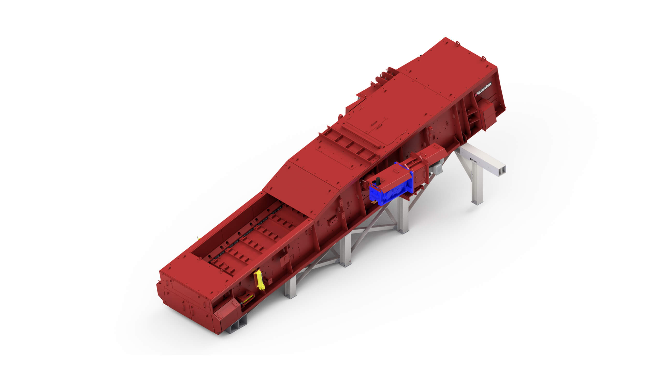 McLanahan Feeder-Breaker Deck and Broken Area Official Render