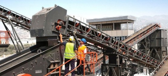 Sandvik stationary screen