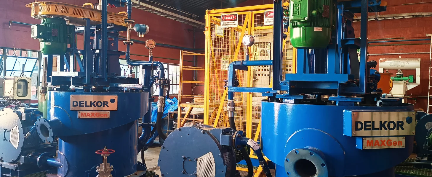 DELKOR Brazil Iron ore BQR MAXGen Flotation Machine Original graphic