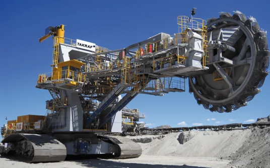 TAKRAF bucket-wheel excavator project image