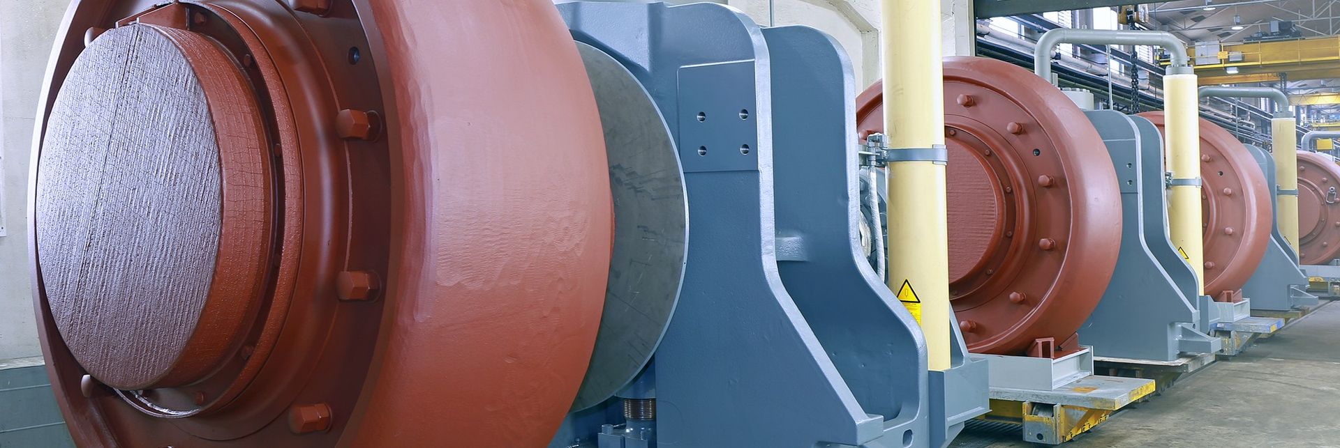 thyssenkrupp Polysius quadropol Pre-assembly grinding roller Units Original Plant Map