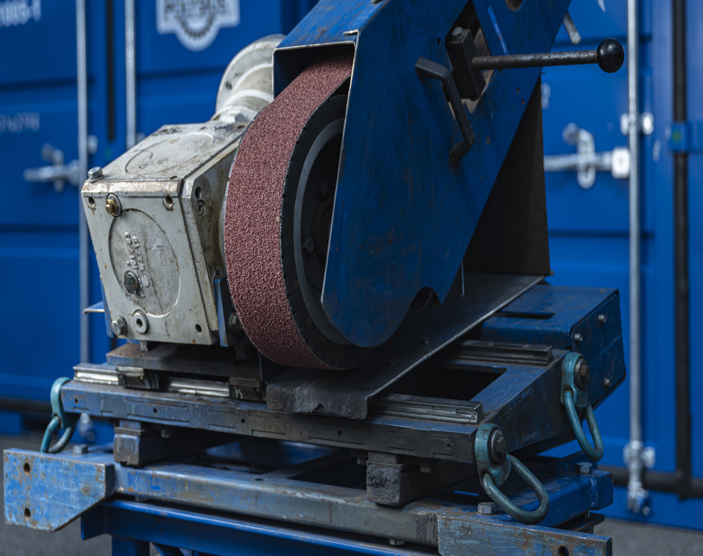 polgrind (r) Wheelbands and Wave Band support roller Mobile grinding milling Identification Figures