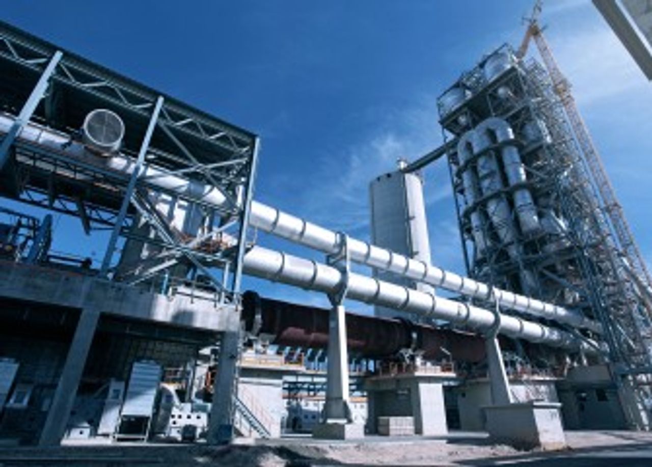 thyssenkrupp Polysius Three strands rotary kiln Original Photos