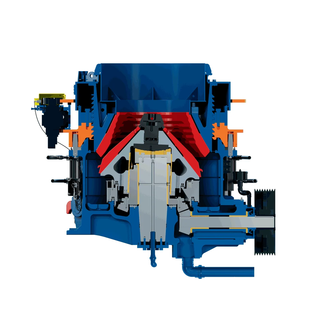 Weir ENDURON EP350 固定轴圆锥破碎机原厂剖切图