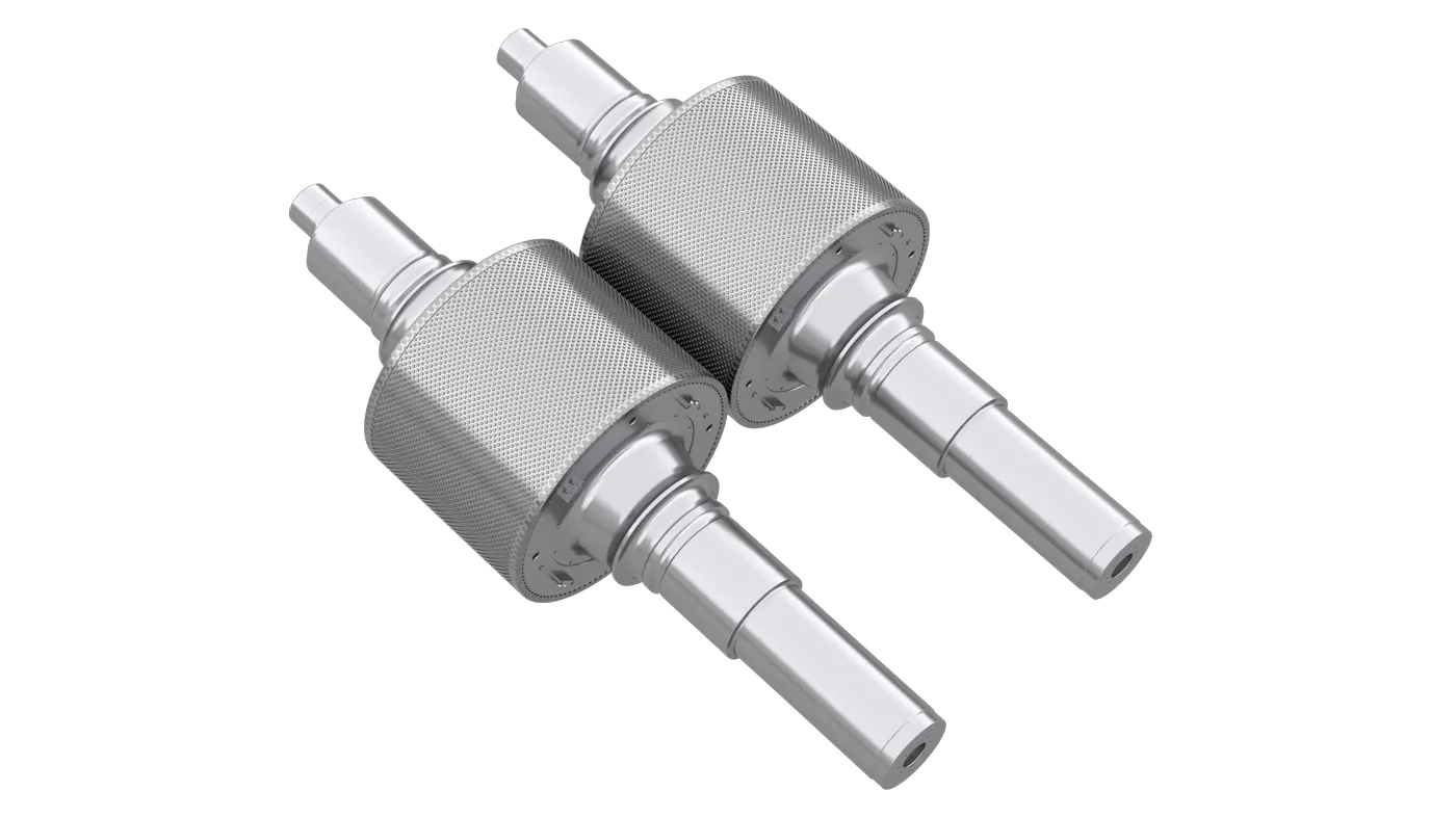 Enduron HPGR Pillar nails grinding roller and Roll Shafts Original Factory Public Picture