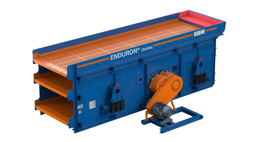 ENDURON Орбитальные скрининговые машины серии Е и модули ECX вибровозбудитель
