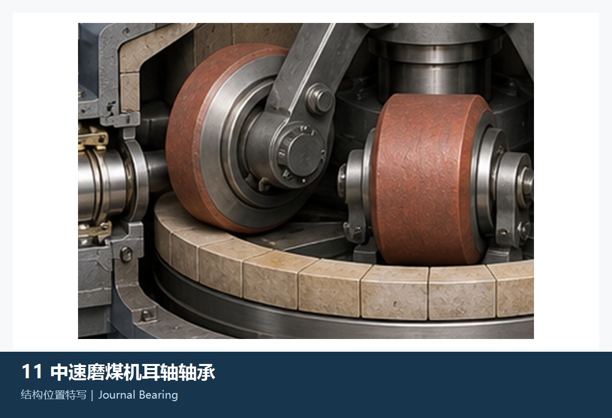 Illustration of the general trunnion bearing category