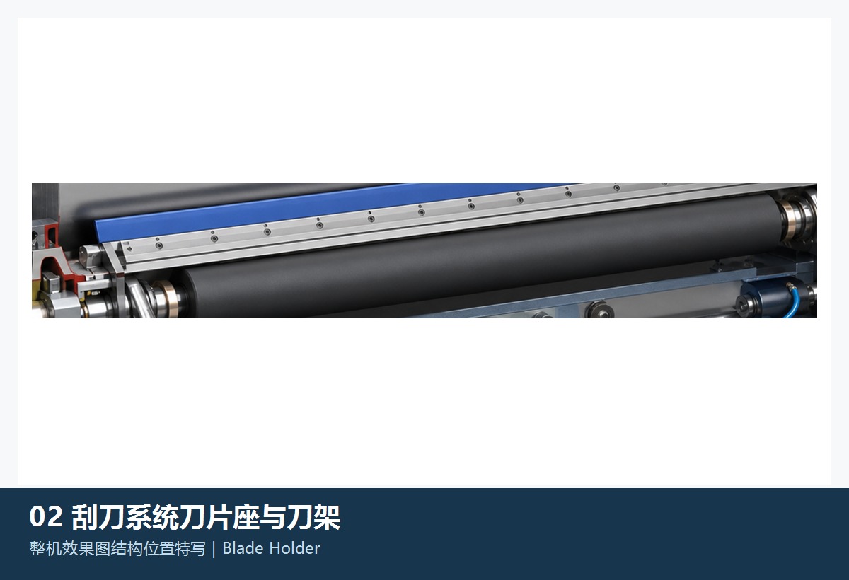 Illustration of the general blade holder and support category