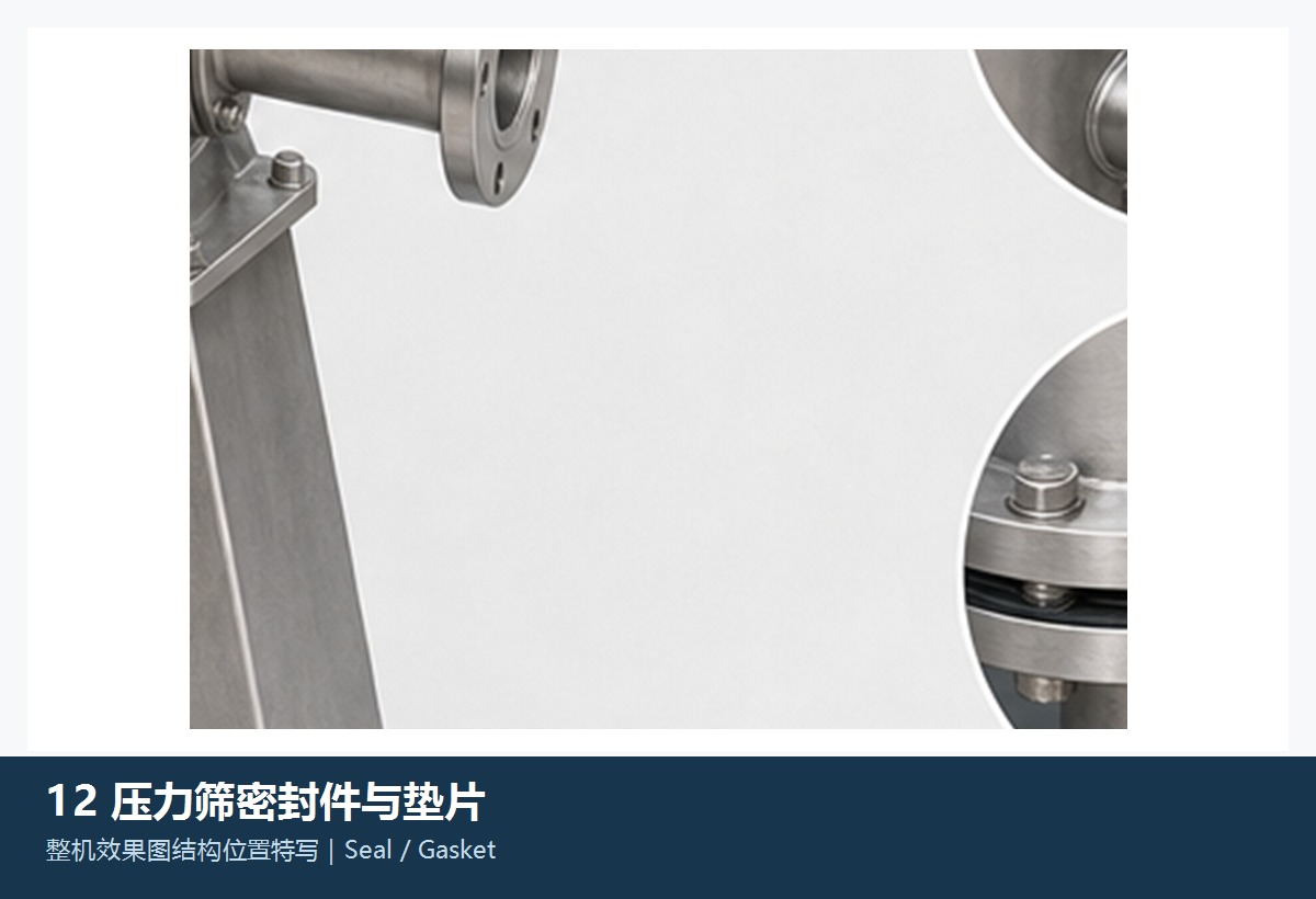 密封件与垫片通用类别示意