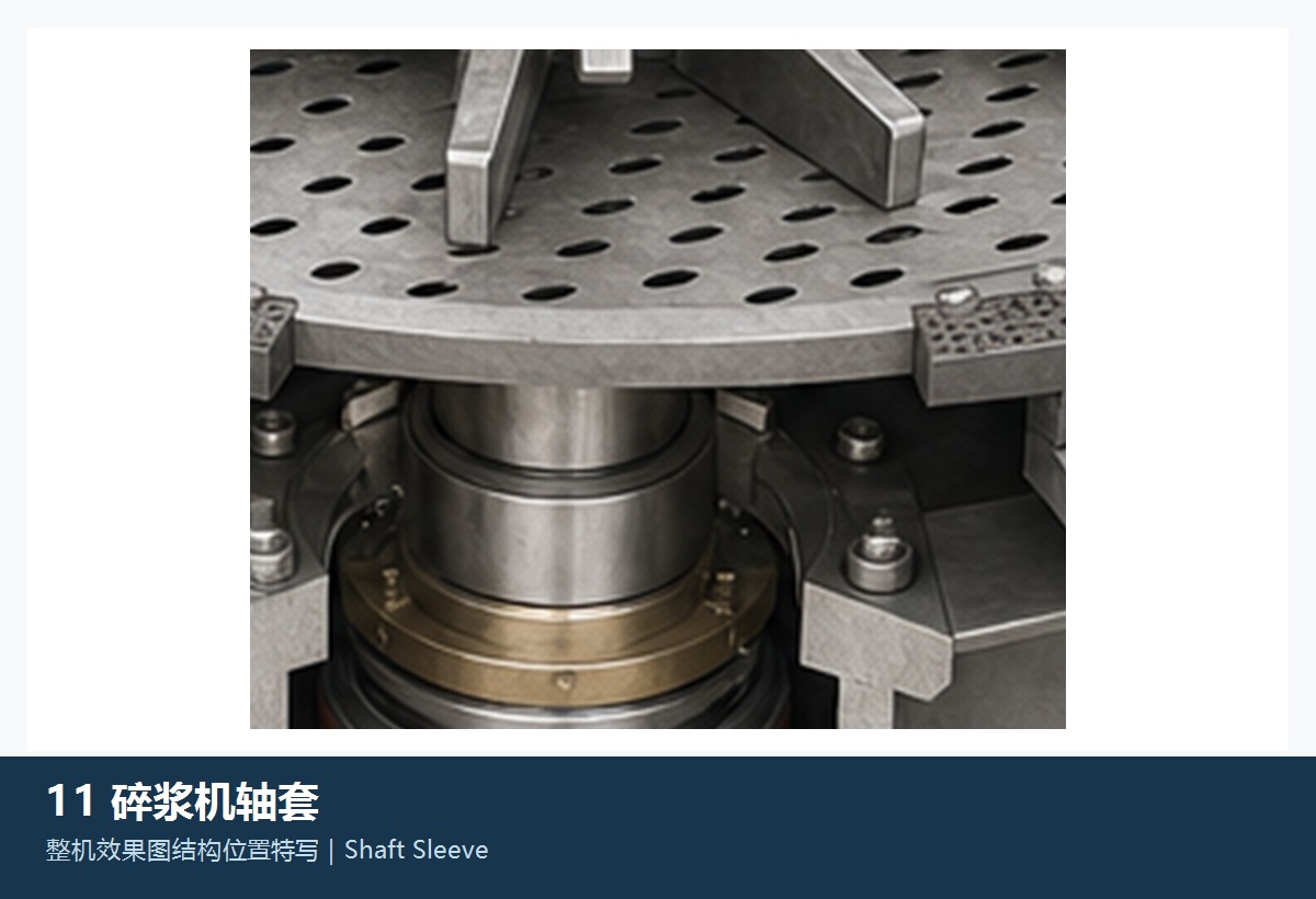 Illustration of the general shaft sleeve category