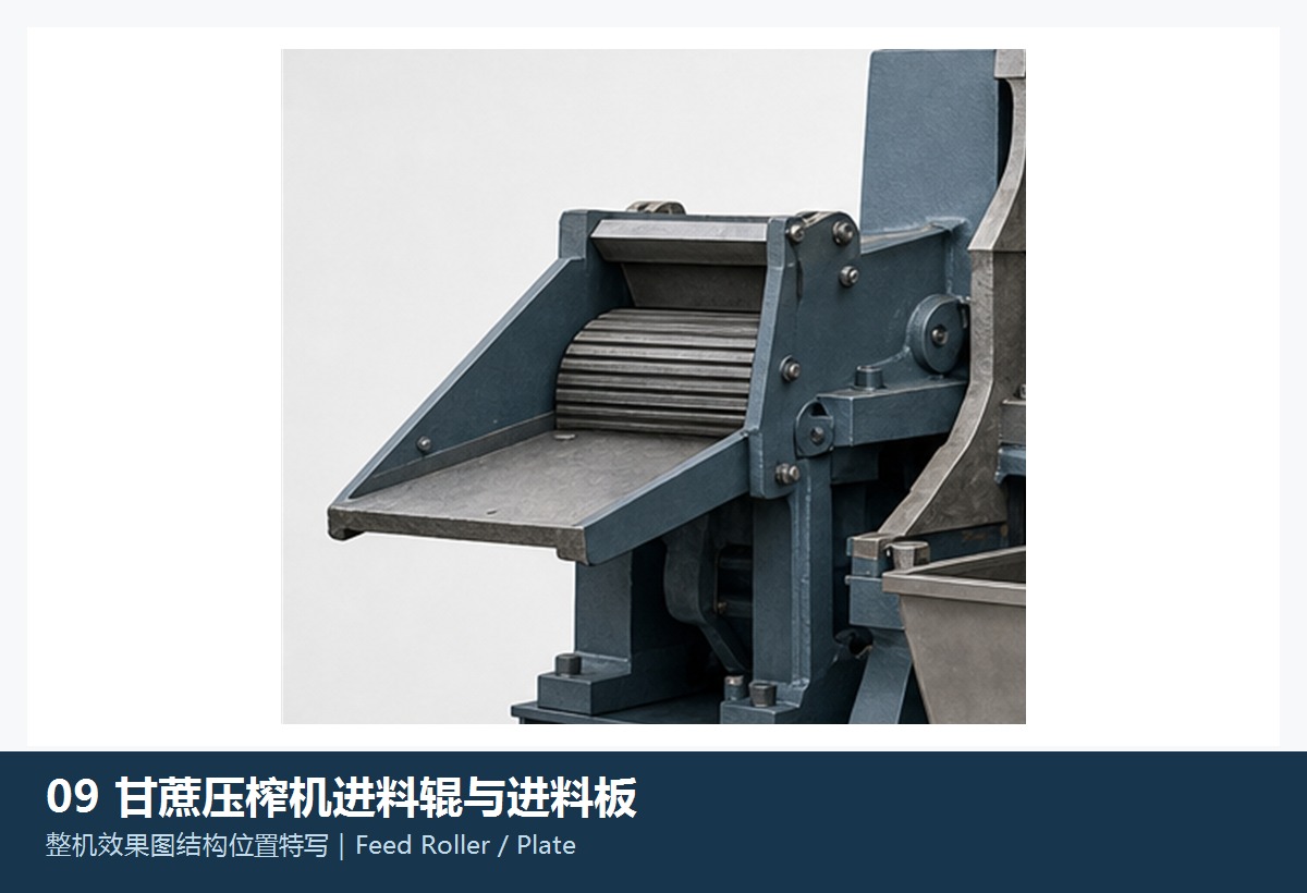 Cane sugar mill Feeding Rollers for feed boards