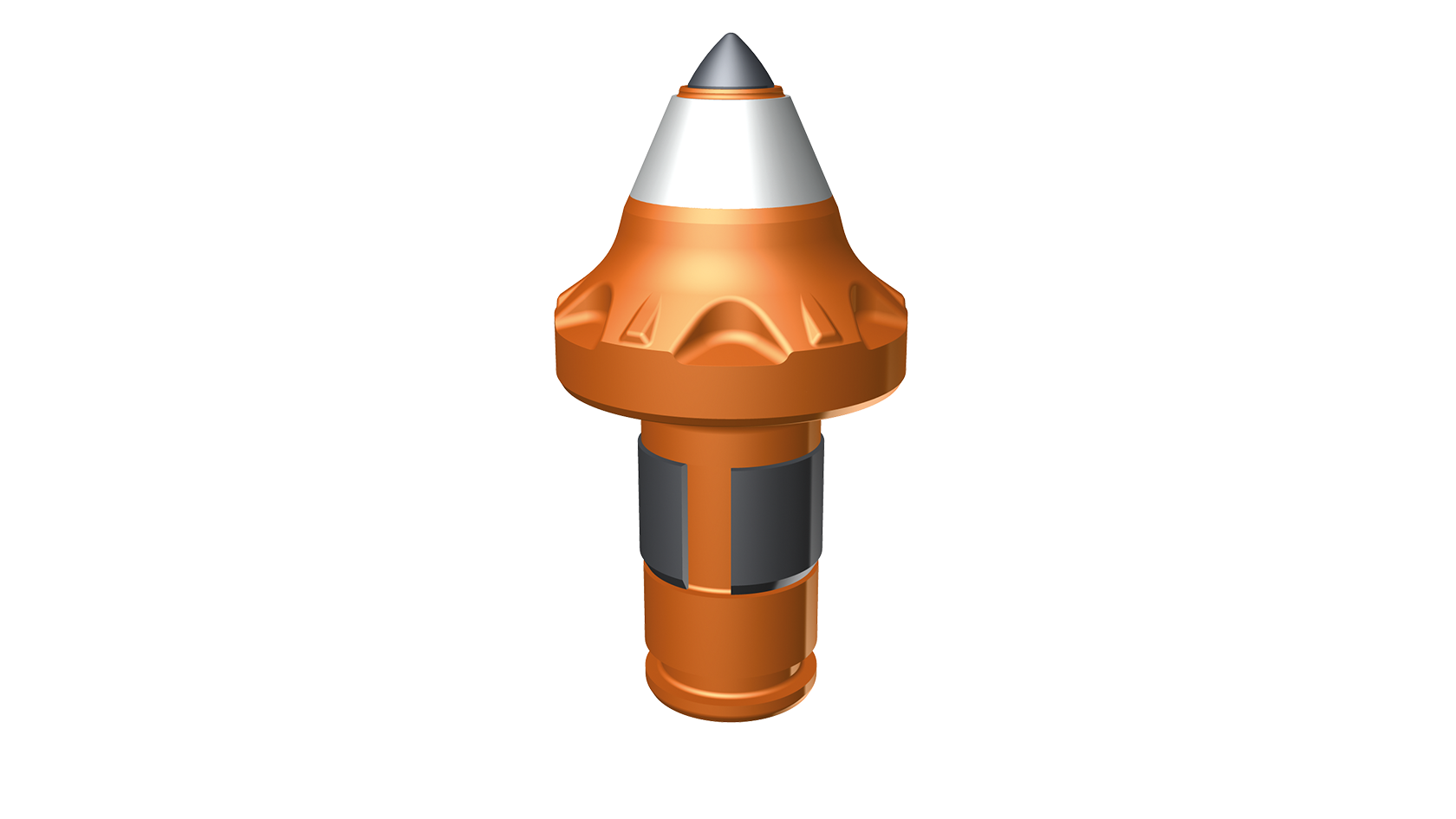 Generic surface miner cutting-tooth illustration