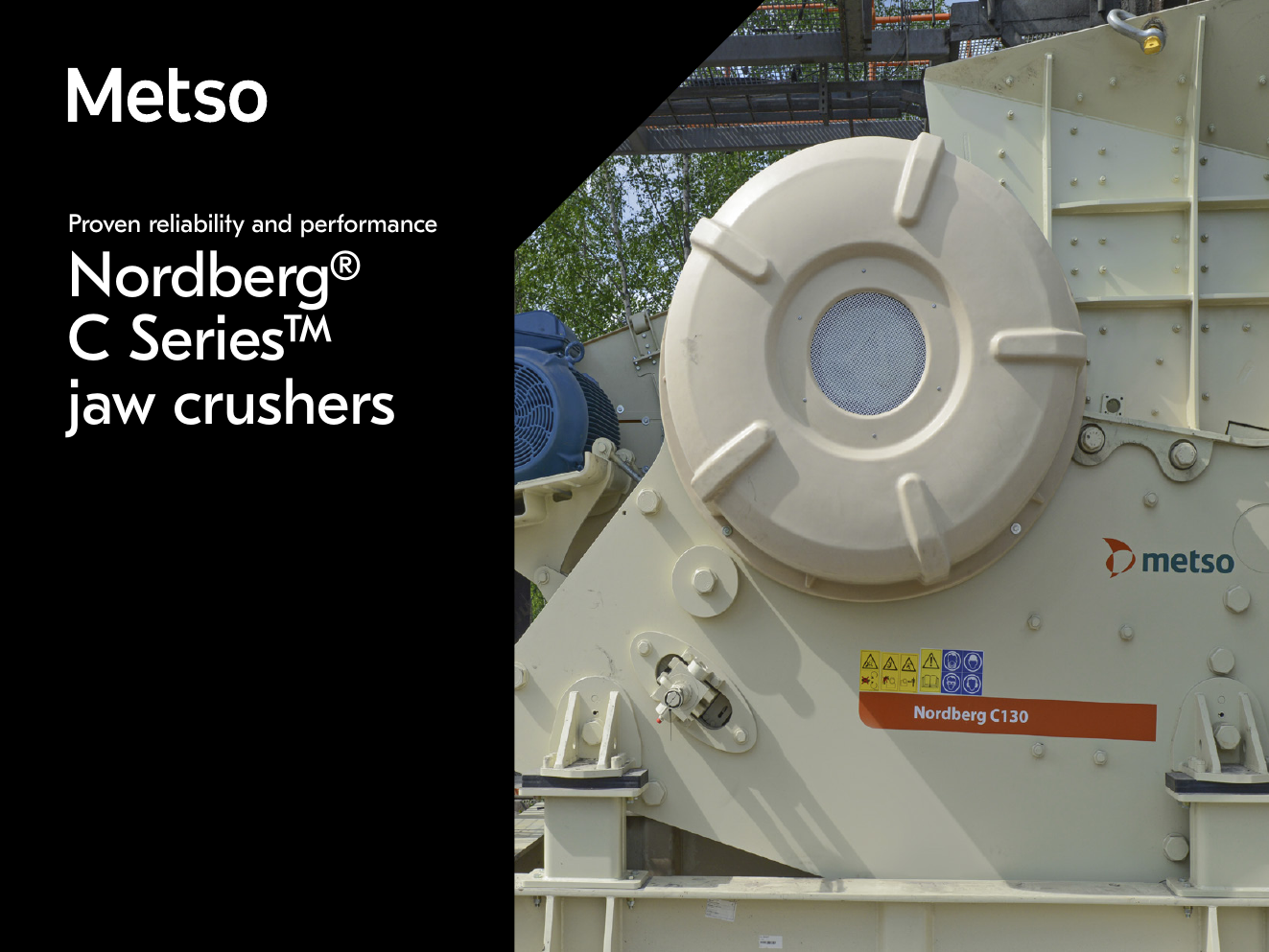 Metso Nordberg C130 Jaw Crushers