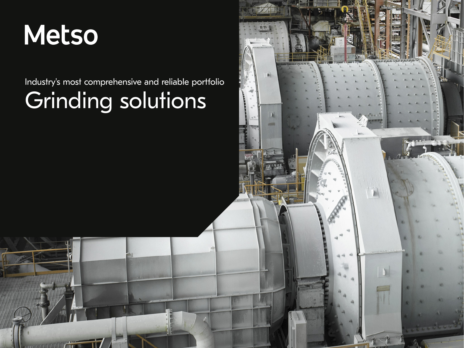 Metso mining and grinding equipment range
