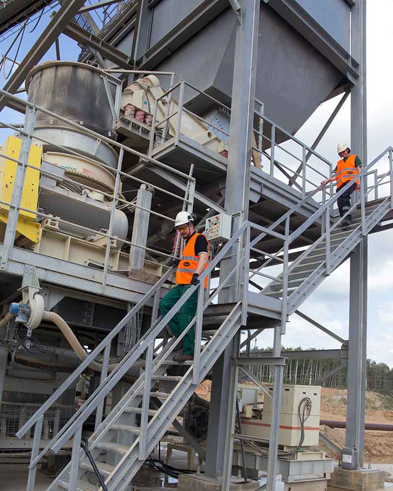 Installed Metso Nordberg HP Series cone crusher