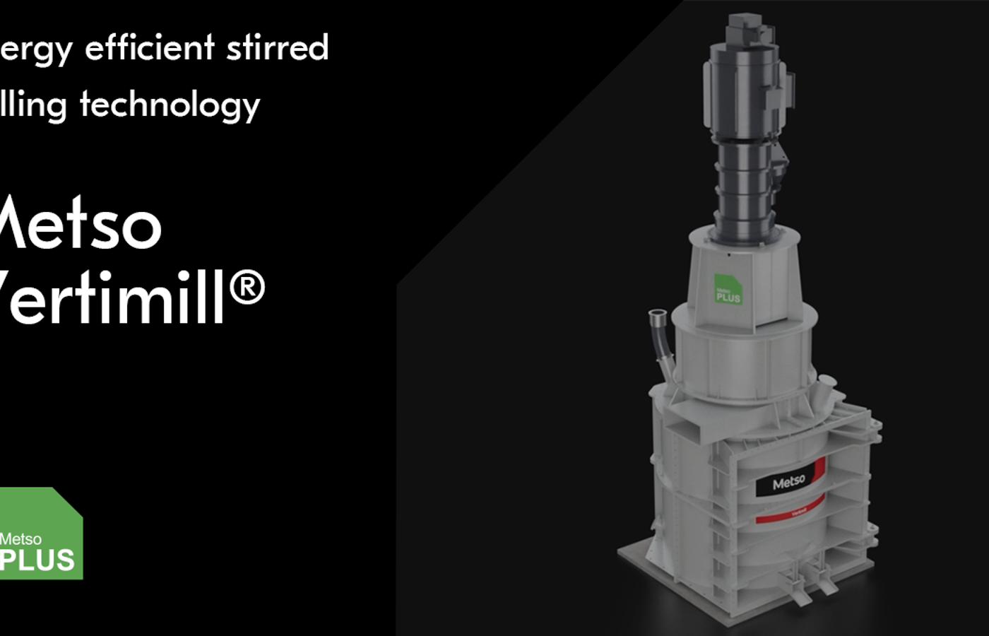 Metso Vertimill vertical stirred mill