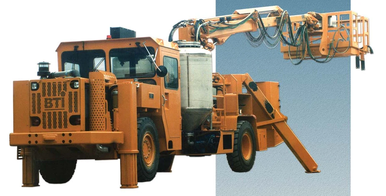 Vehículo auxiliar de minería
