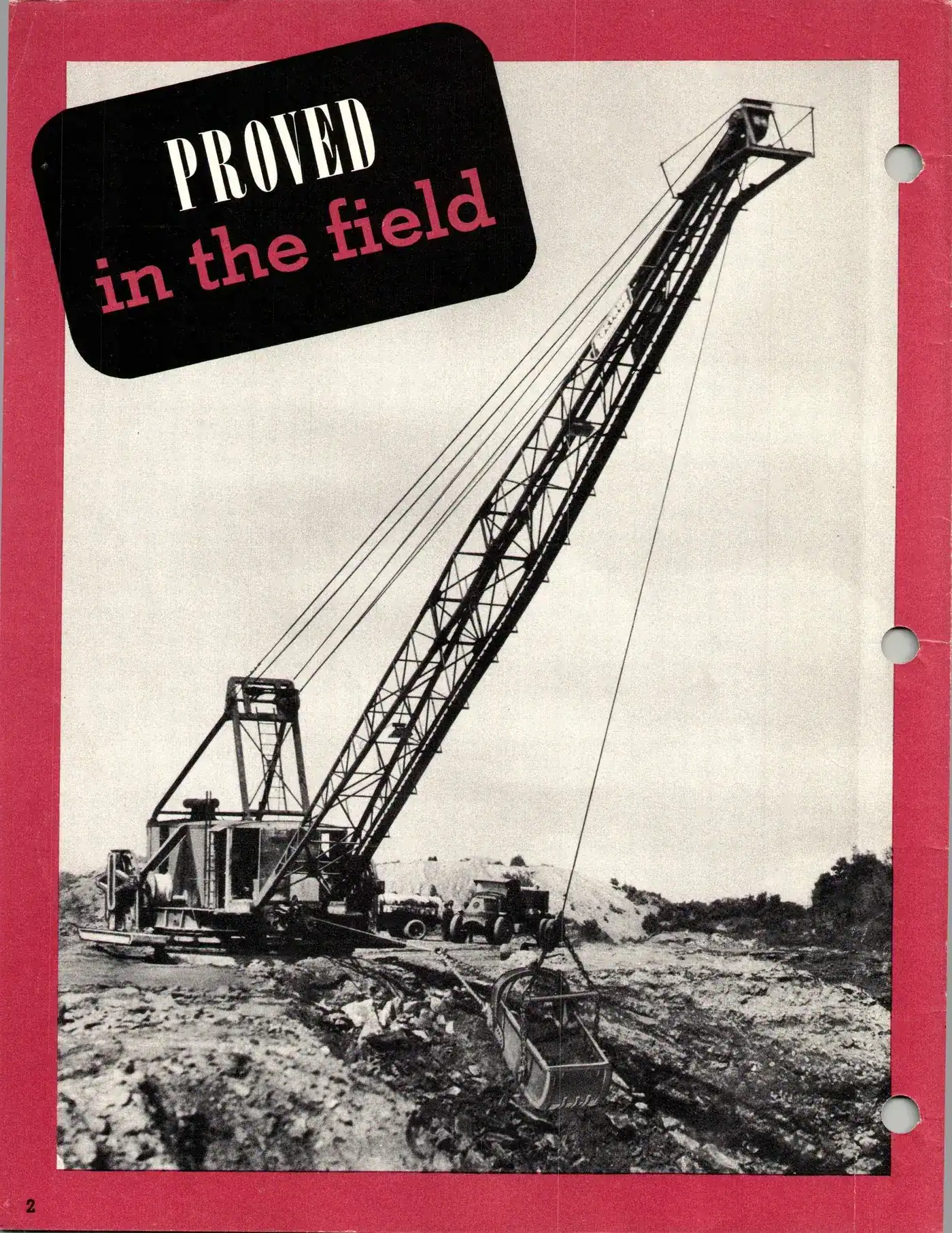 Dragalinas caminantes Bucyrus-Monighan serie W