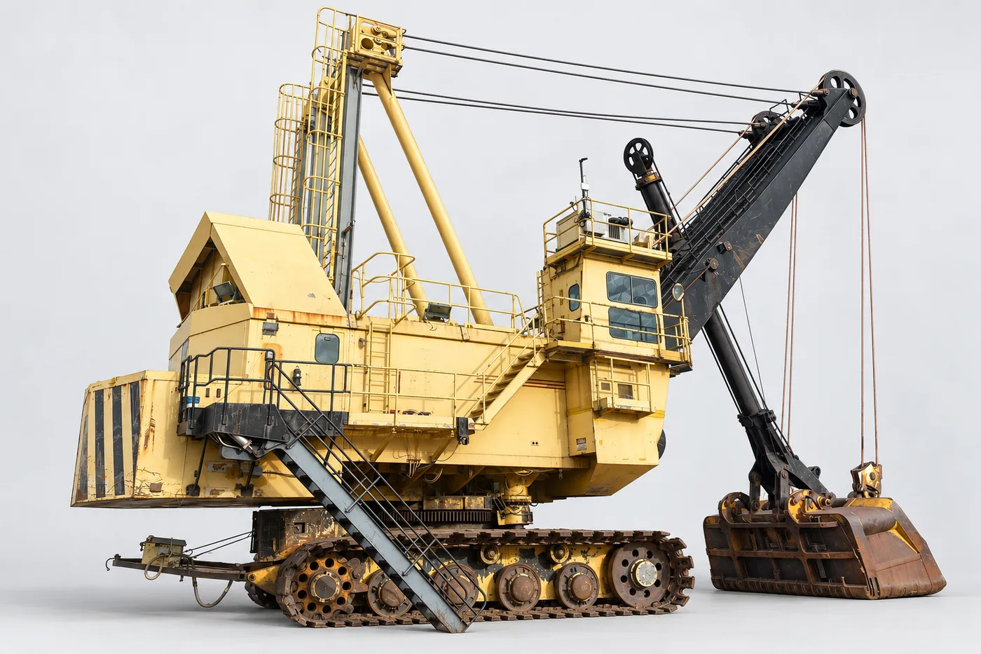 Palas eléctricas de cables Bucyrus (295 / 395 / 495)