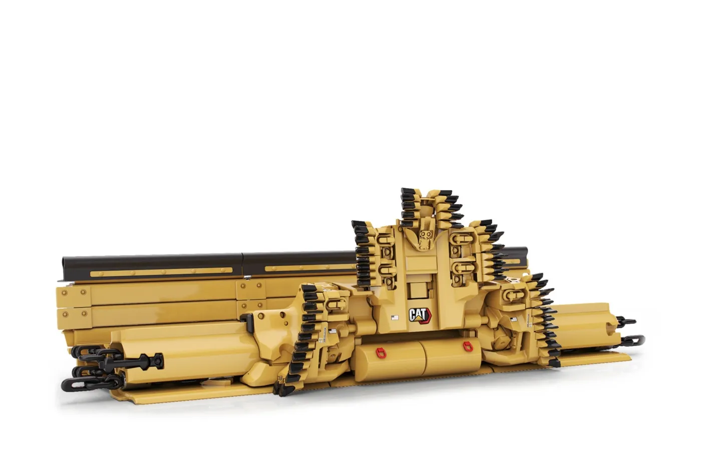 Rozadoras de tambor y cepillos de carbón Bucyrus para tajos largos