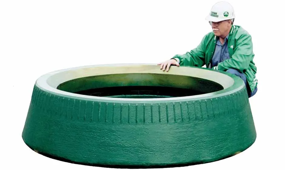 columbia-steel Historical Crusher, Pulverizer and Cement Wear Castings