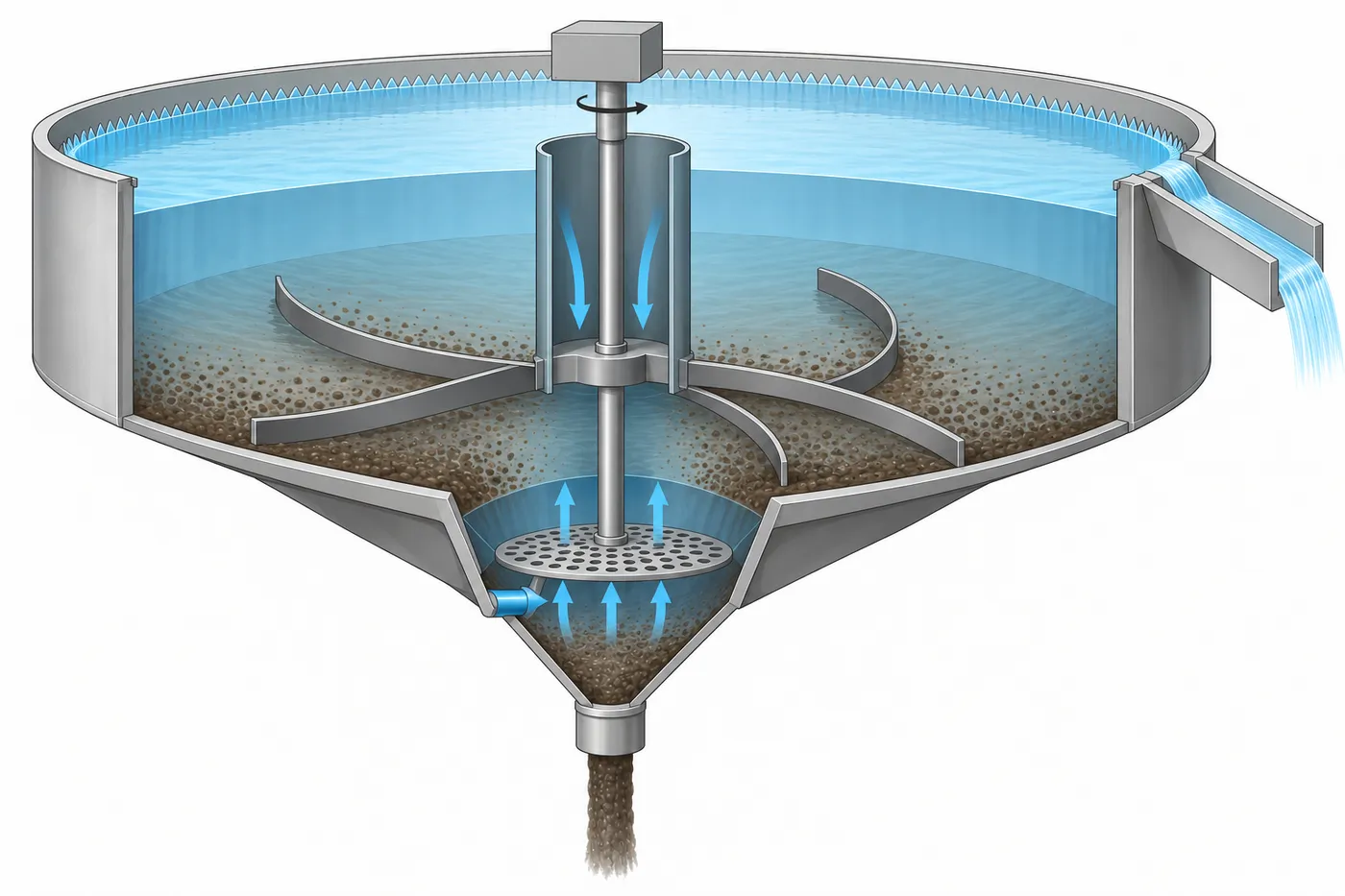 Clasificador hidráulico Denver Hydroclassifier