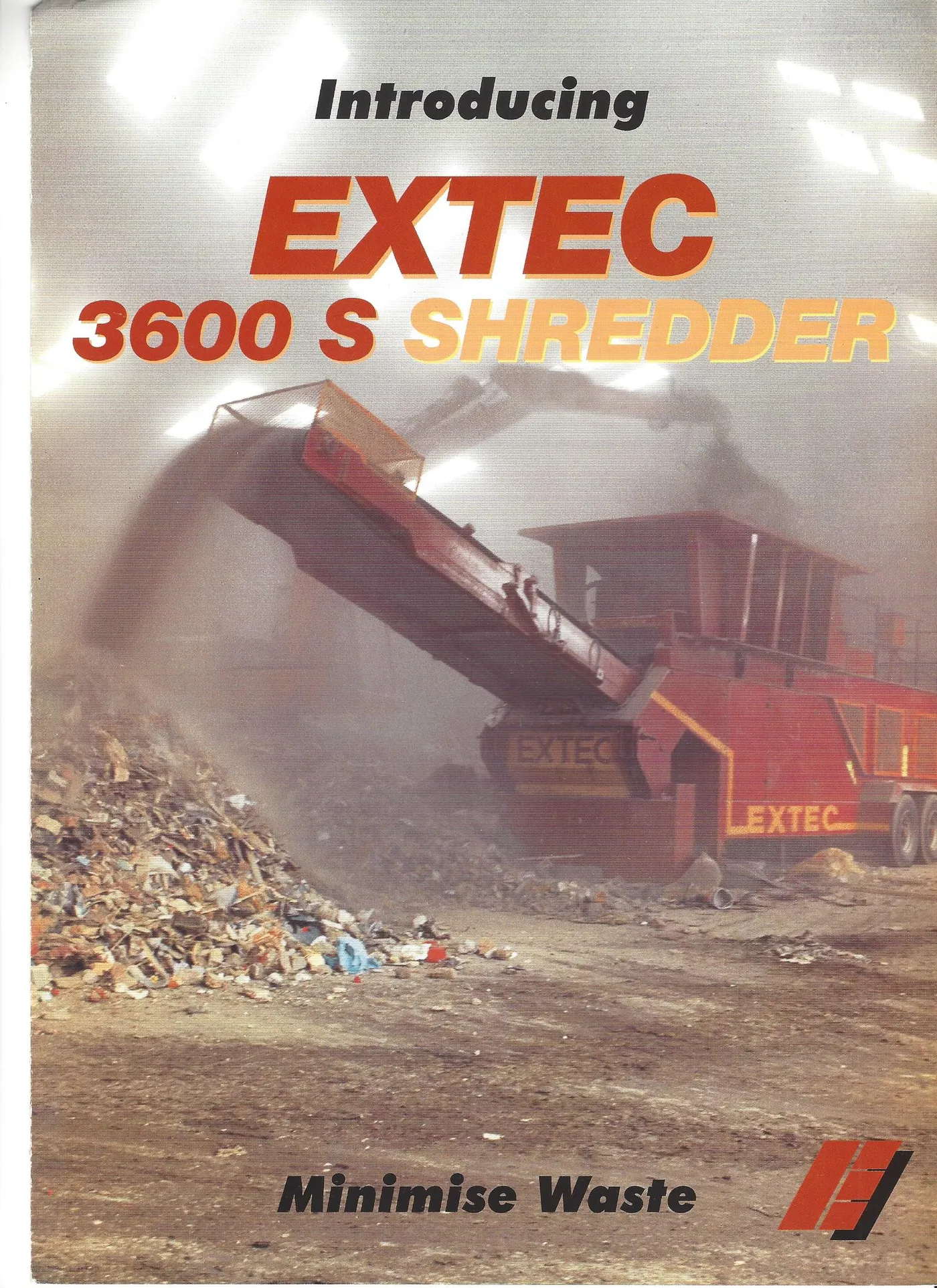 Triturador de desgarro Extec 3600S