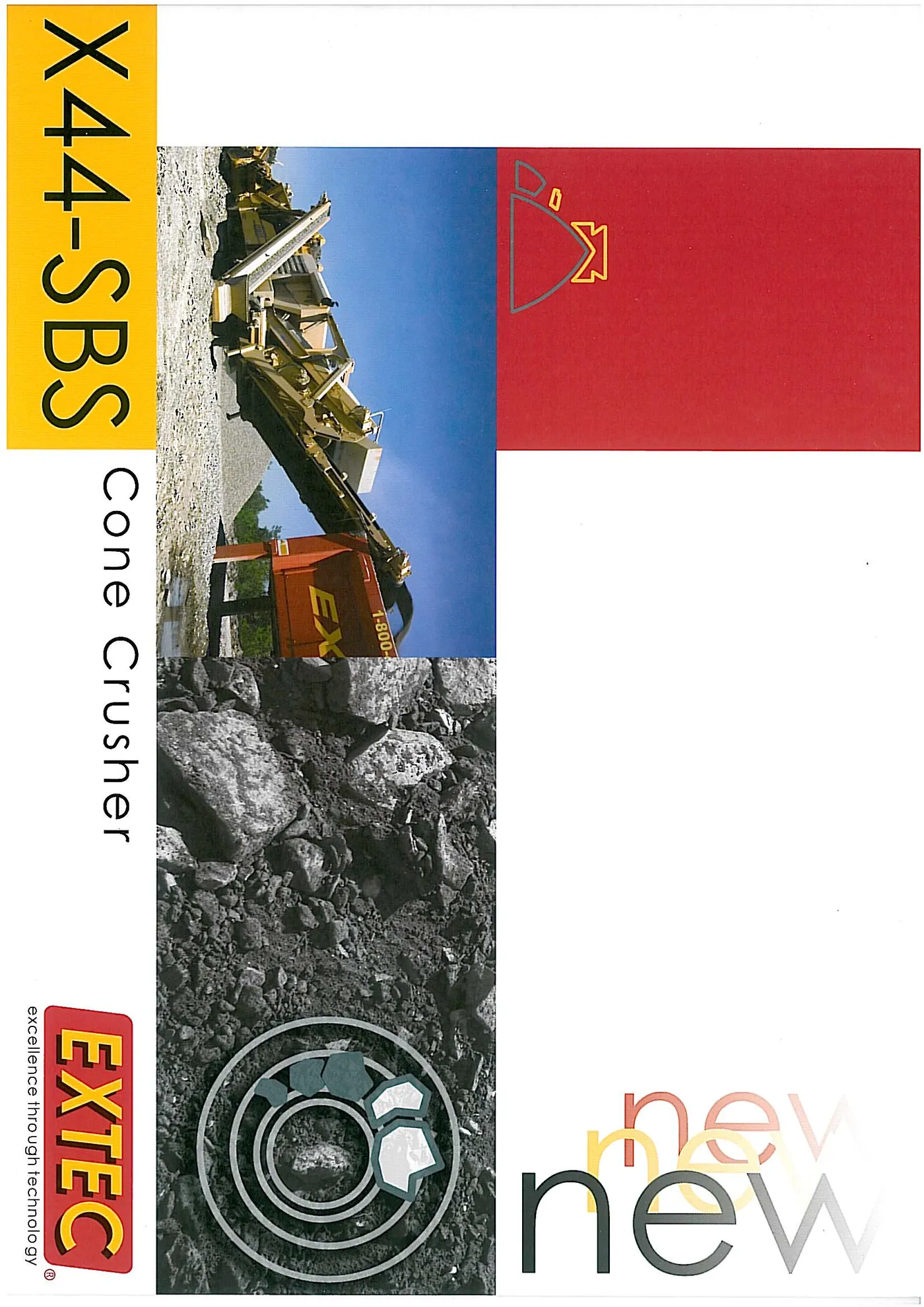 Trituradora de cono sobre orugas SBS