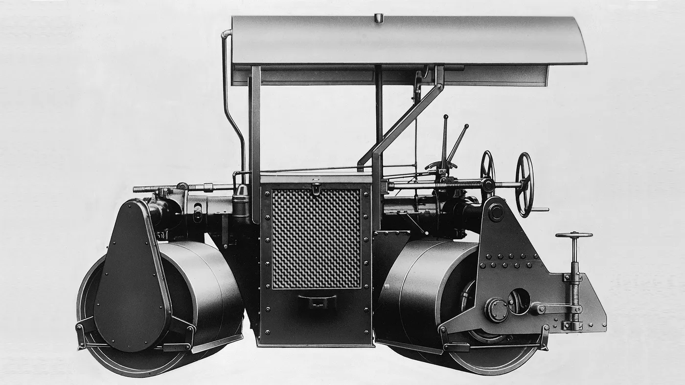 Rodillos compactadores históricos