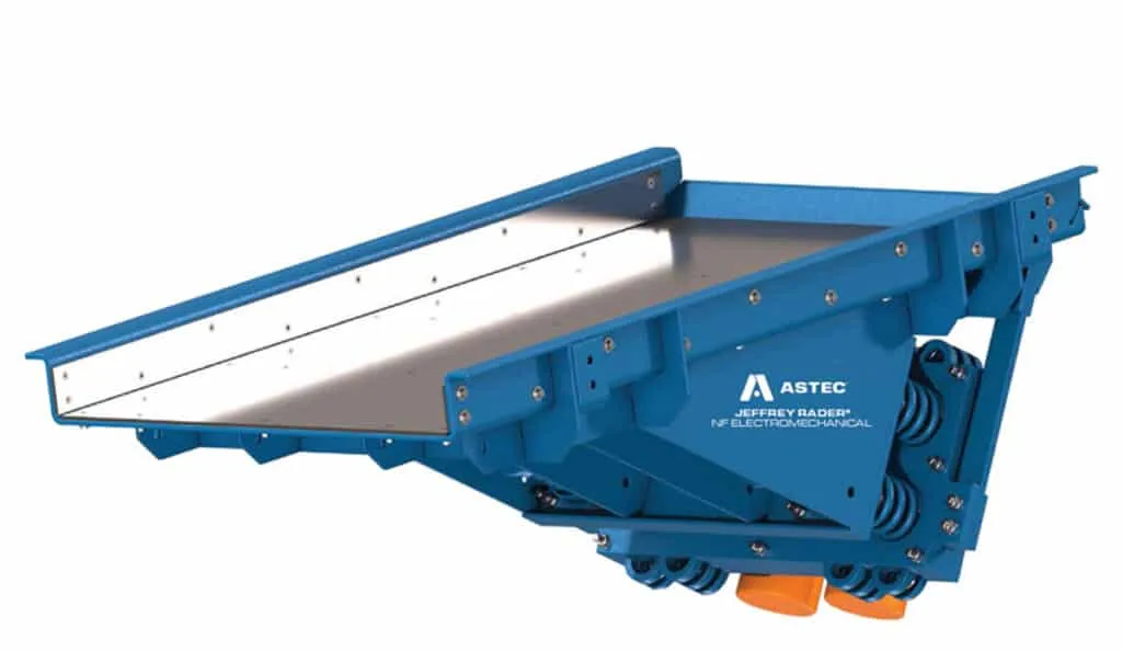 Alimentador vibratorio electromecánico NFE