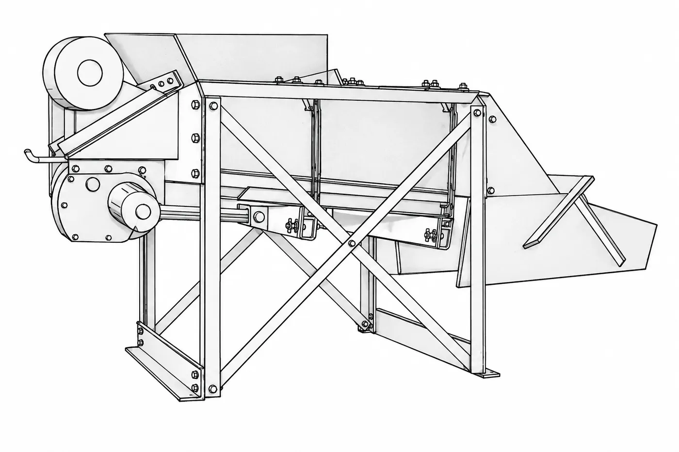 NICO Hydrastroke alimentador de placa reciprocante