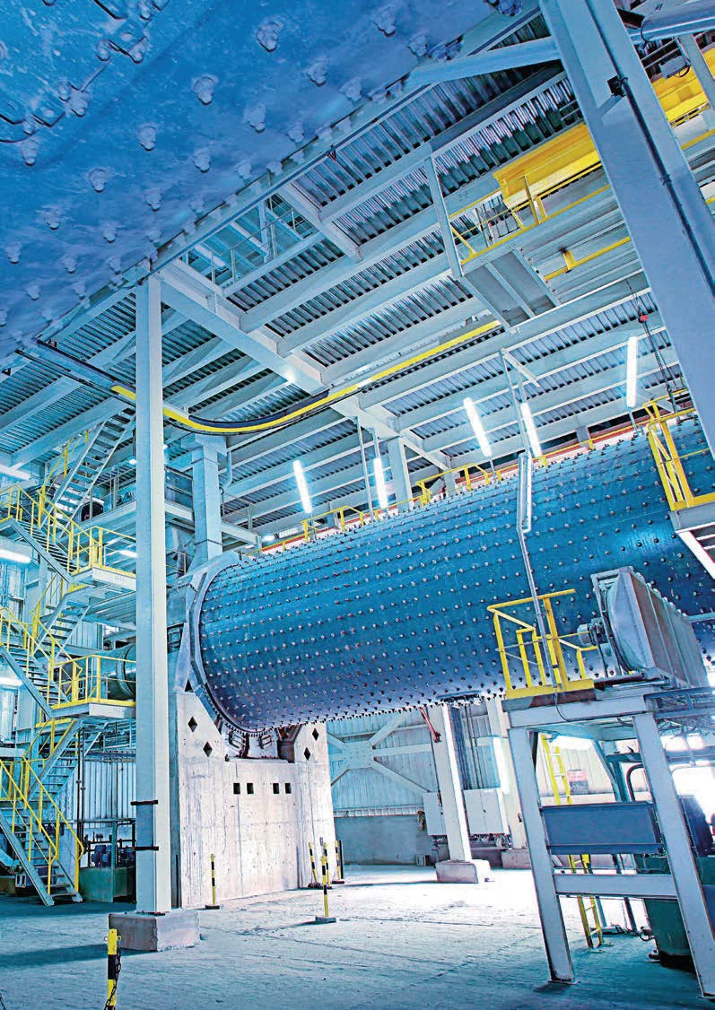 Molino de bolas y molino tubular Polysius
