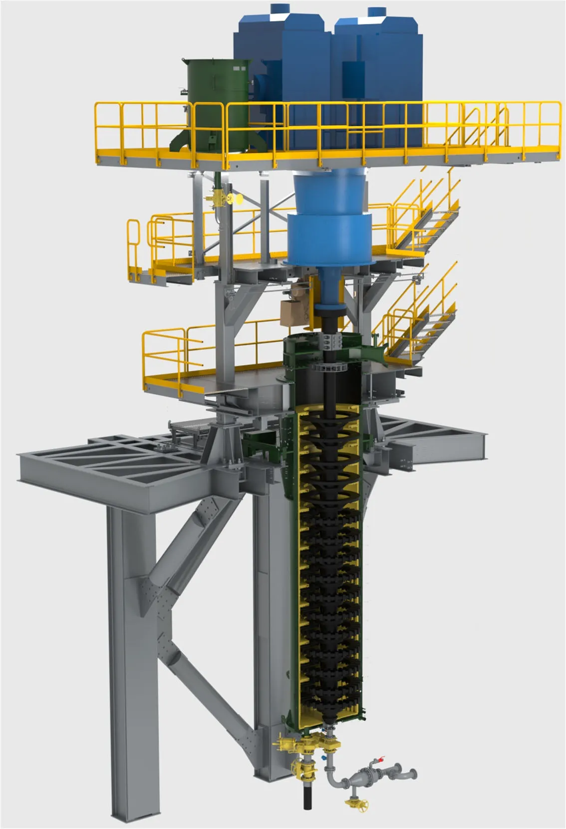 Molino vertical de agitación VRMmill / HIGmill