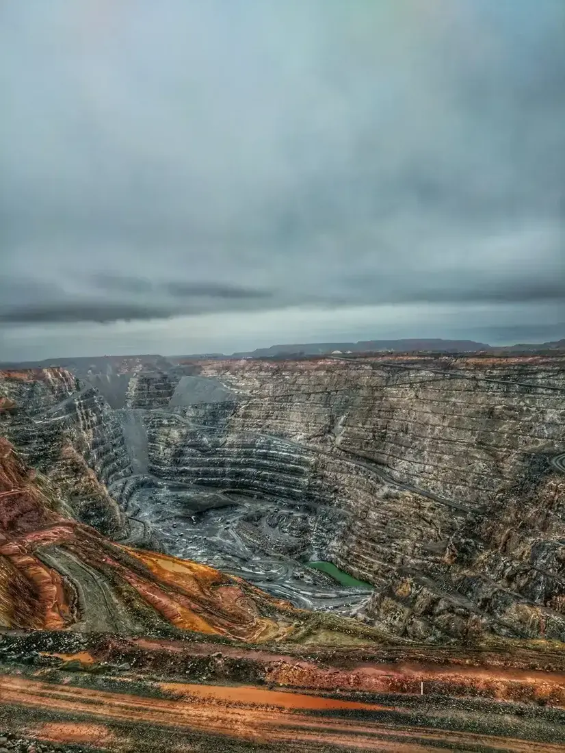 Open-Pit Copper Mine · Starting with the Real Operating Conditions