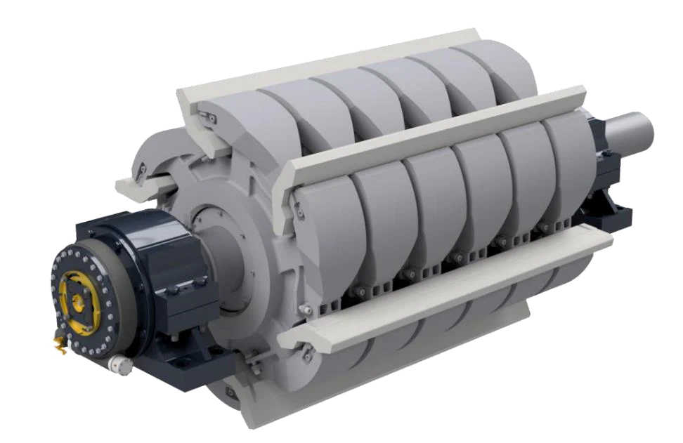 Rotor HAZEMAG GSK, diagrama del fabricante