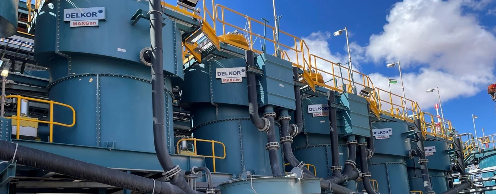 DELKOR Mineral de hierro brasileño BQR MAXGen imagen del fabricante de la instalación