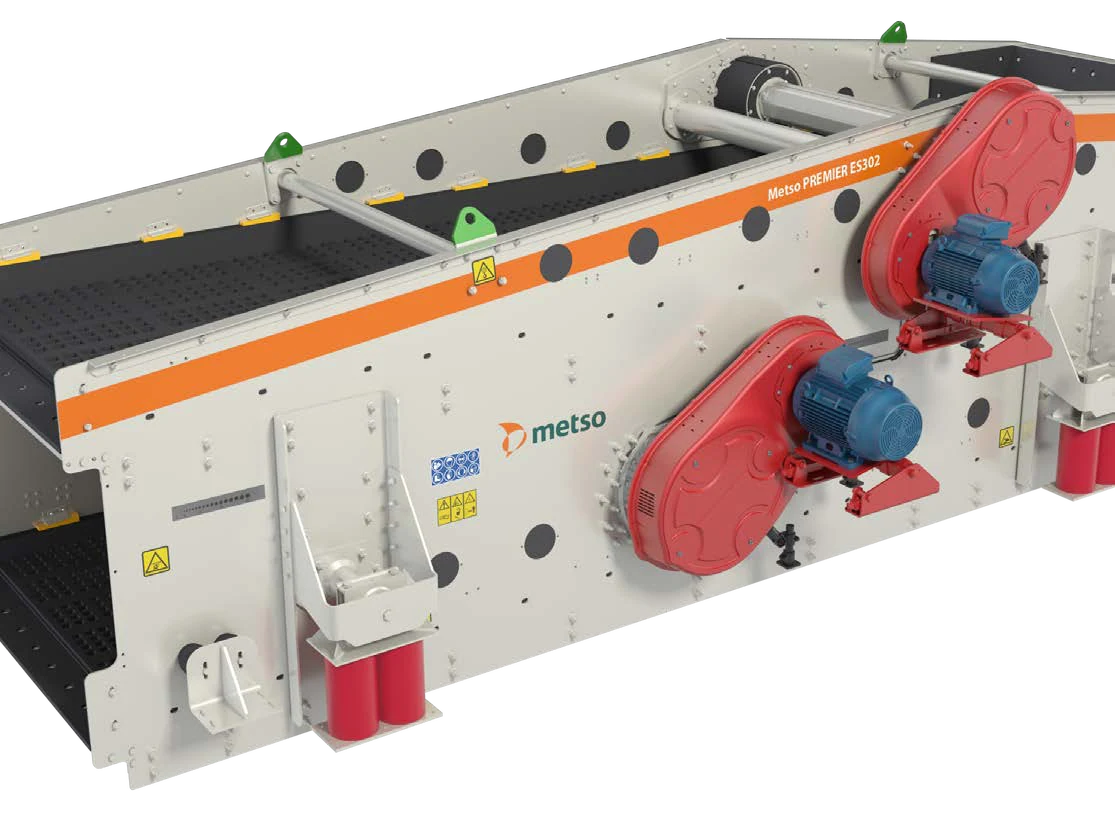 Imagen oficial de la criba horizontal Metso ES