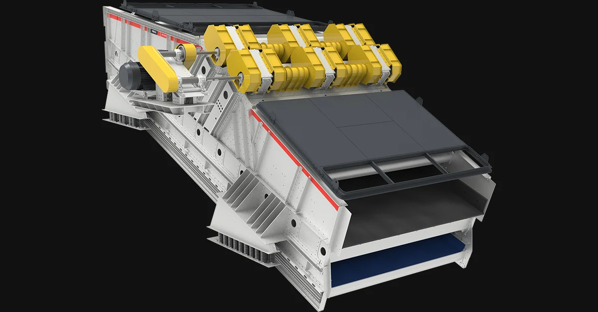 Criba vibratoria Metso serie GFF