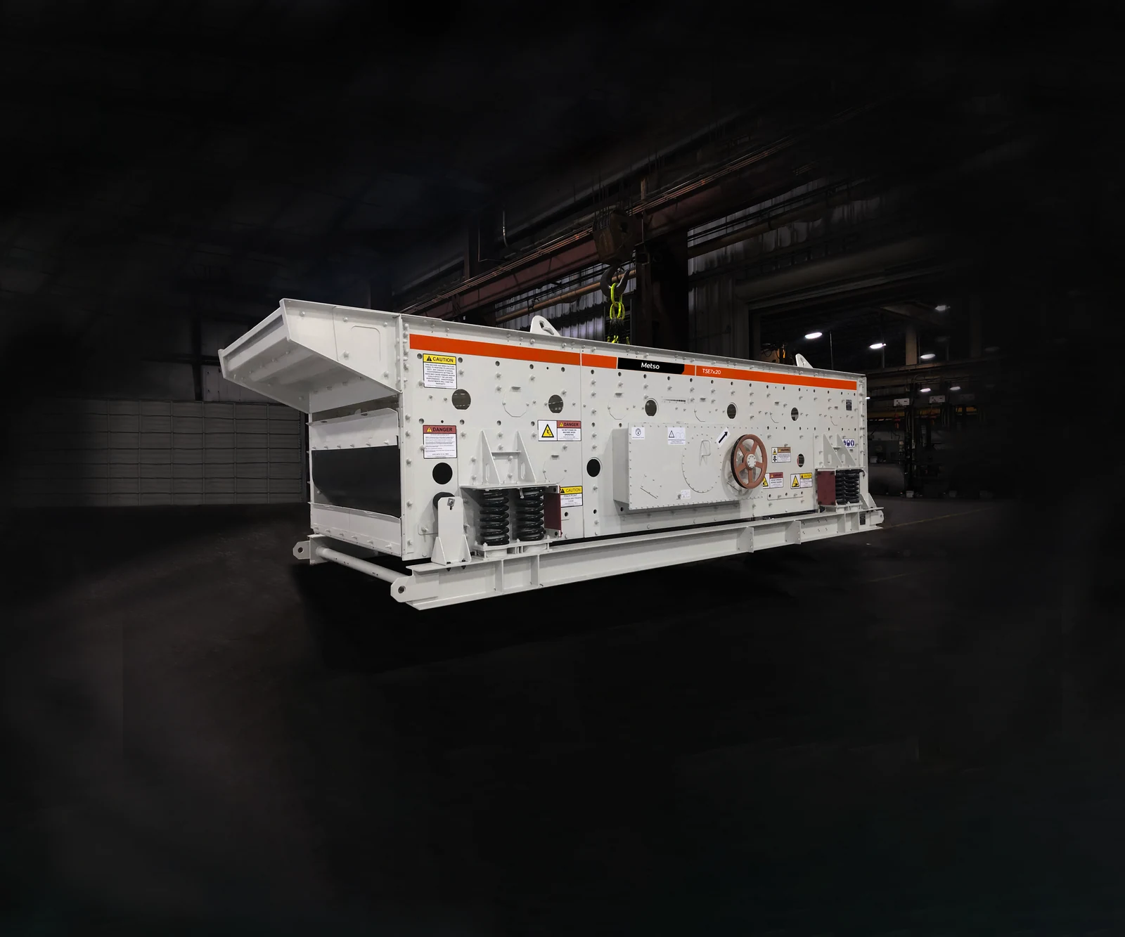 Imagen oficial de la criba horizontal Metso TSE
