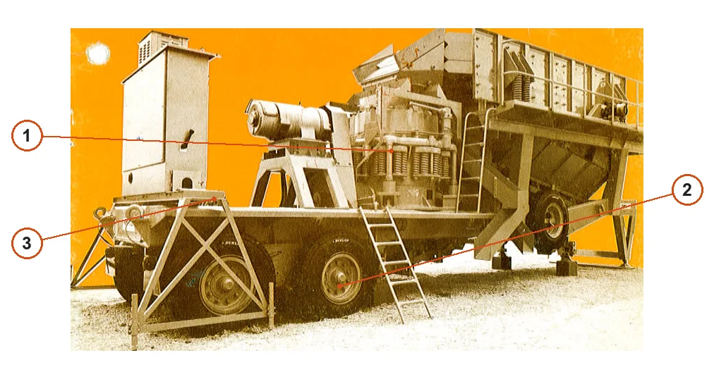 Bergeaud Mobile cone crushing plant – Mobile cone crusher (2)